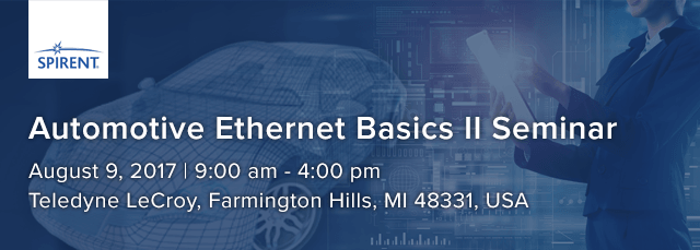 Automotive Ethernet Basics II Seminar